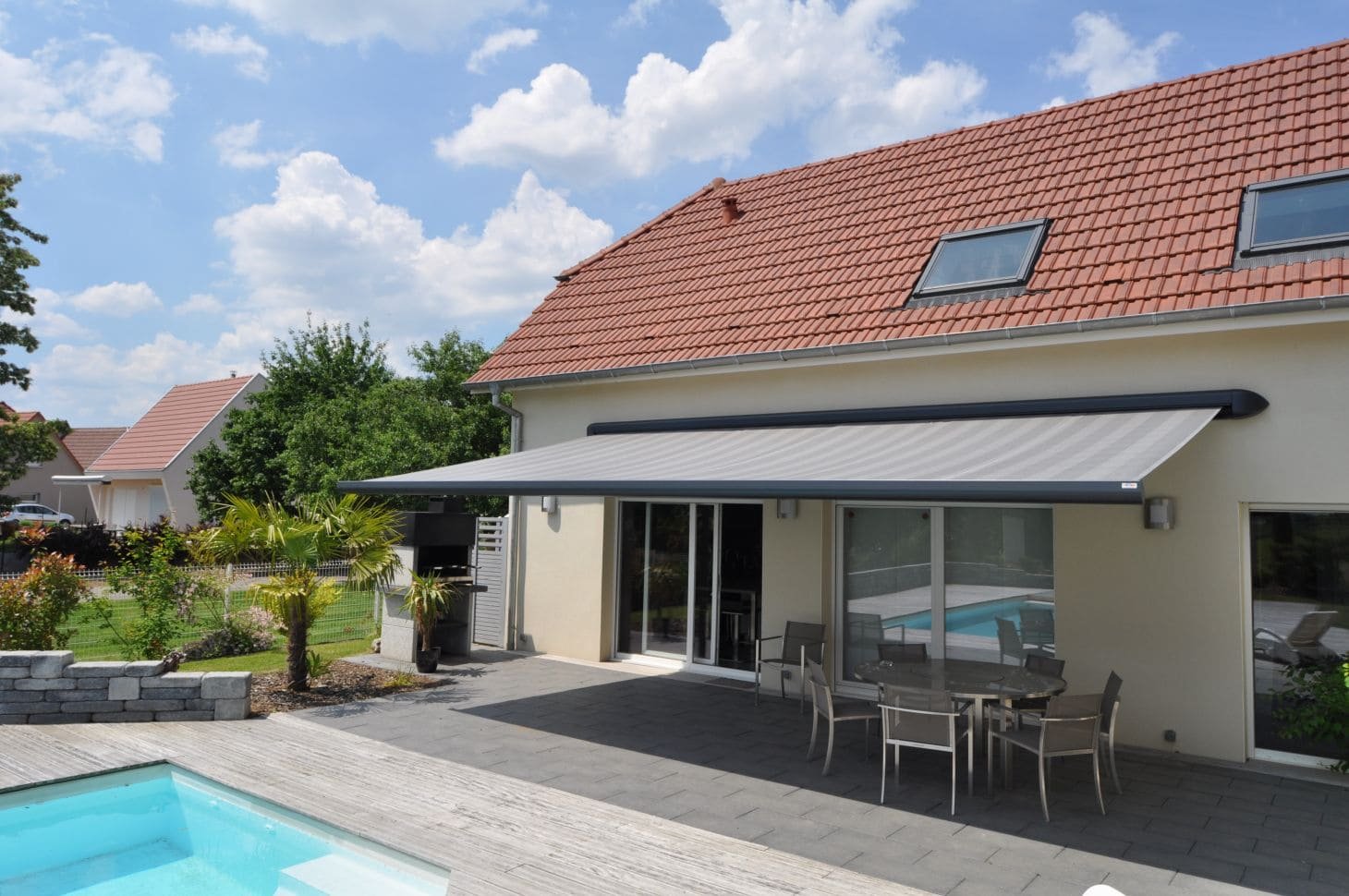 Store terrasse piscine Store terrasse piscine